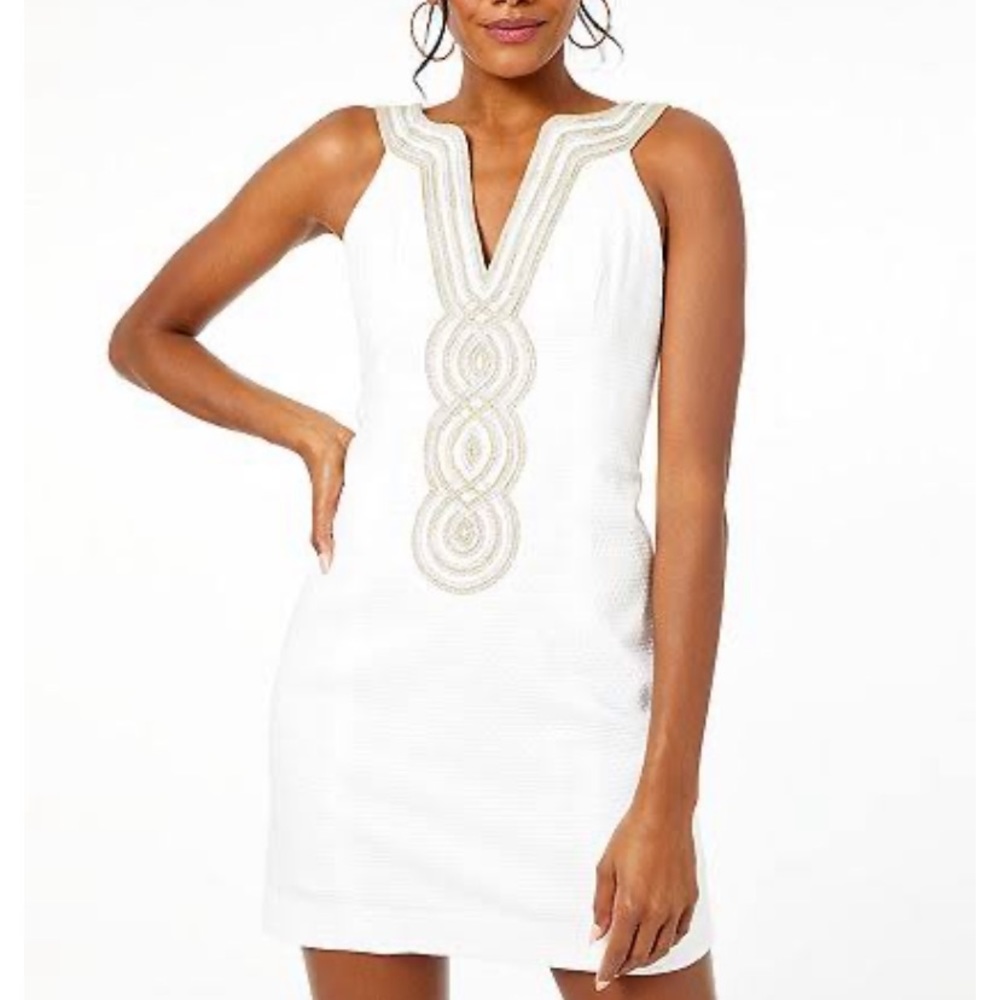 Lilly Pulitzer Women’s Valli Shift Dress White 4